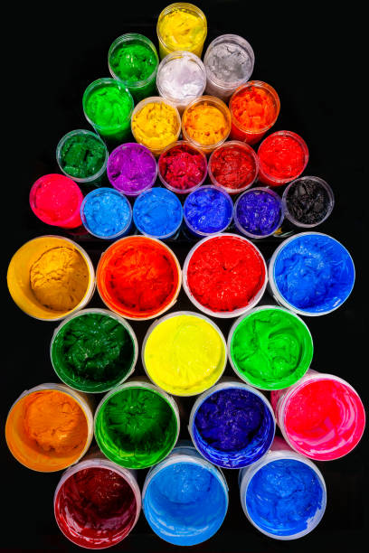istock top view of several colors for print tee shirt 1176614003