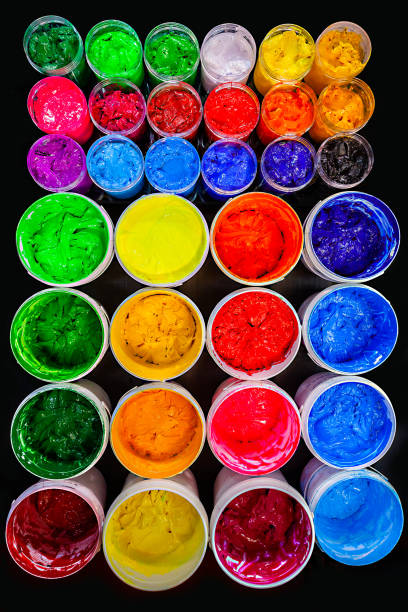 istock top view of several colors for print tee shirt 1176614009