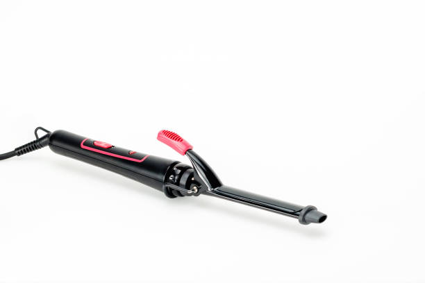 istock Hair iron on white mat background with copy space 1176620109