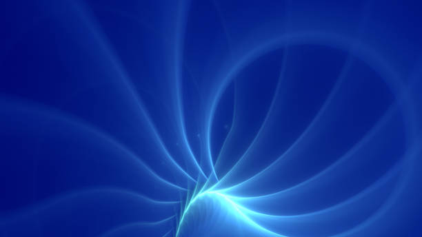 istock High resolution blue, purple and gray abstract fractal background. 1176624597