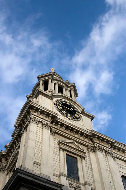 Clock tower stock photo