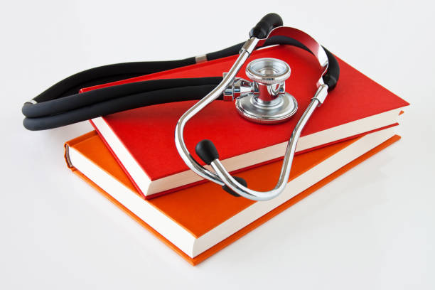 istock Study of medicine with books and stethoscope 1176629158