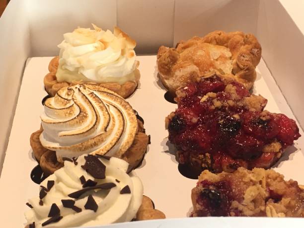 istock Tasty Cupcakes in a box 1176635433