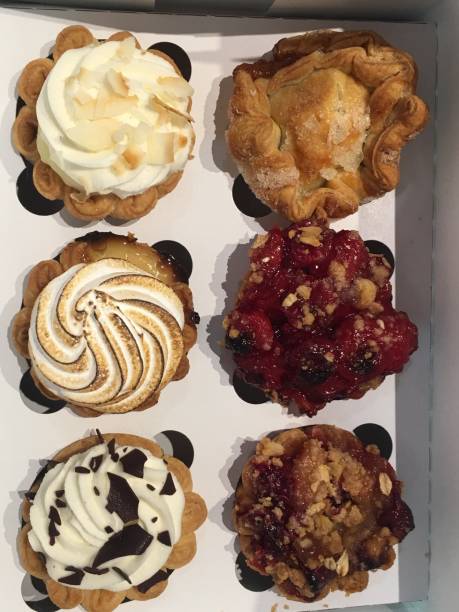 istock Gourmet cupcakes in white box top down 1176635456