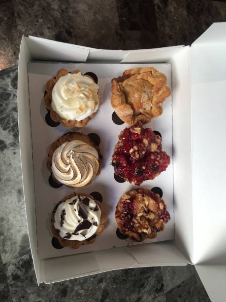 istock Box of Cupcakes with CBD 1176635483