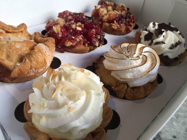 istock Box of gourmet Cupcakes 1176635487