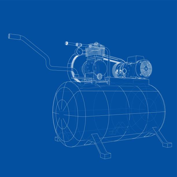 Kompressor Vector 50+ Kompressor Ilustraciones de Stock, gráficos vectoriales libres de ...