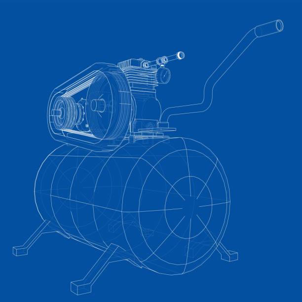 Kompressor Vector 50+ Kompressor Ilustraciones de Stock, gráficos vectoriales libres de ...