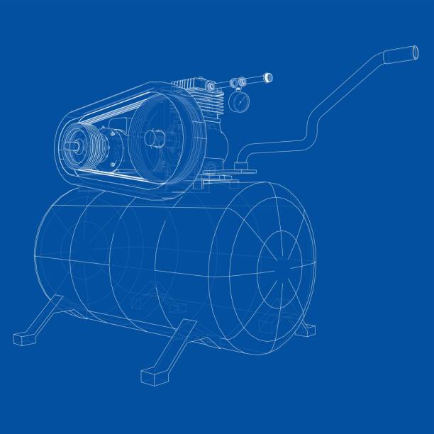 Kompressor Vector 50+ Kompressor Ilustraciones de Stock, gráficos vectoriales libres de ...