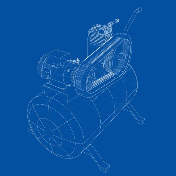 Kompressor Vector 50+ Kompressor Ilustraciones de Stock, gráficos vectoriales libres de ...