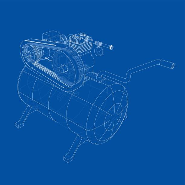 Kompressor Vector 50+ Kompressor Ilustraciones de Stock, gráficos vectoriales libres de ...