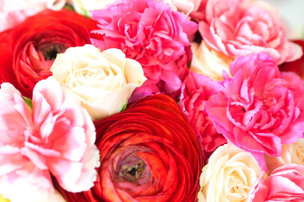 istock Festive table decoration with flowers at a wedding exhibition 1176643688