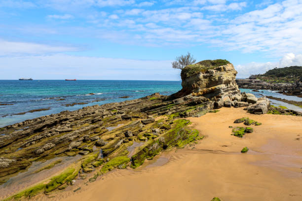 istock Camel beach in a sunny day with some white clouds. 1176643894
