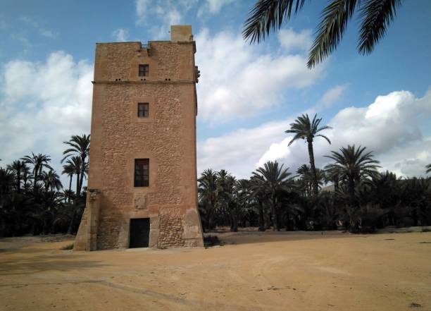 istock Medieval Tower called Vahillo Tower in Elche city 1176644299