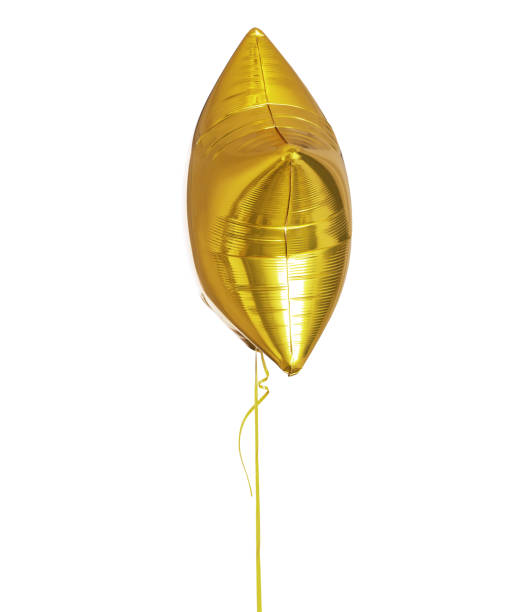 istock Figured Golden Balloon Star 1176645711