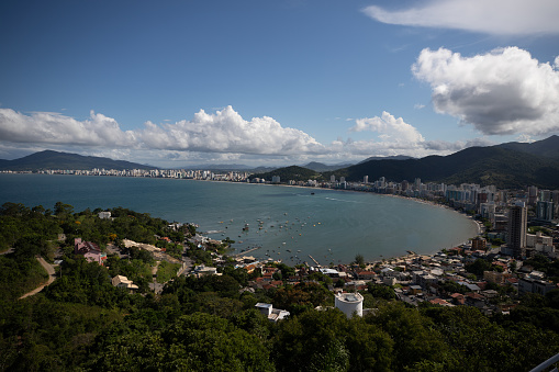 A view of Itapema beach, Brazil.
