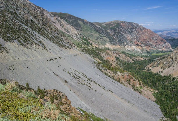 istock Mountain Highway Rockslide Area 1176652295