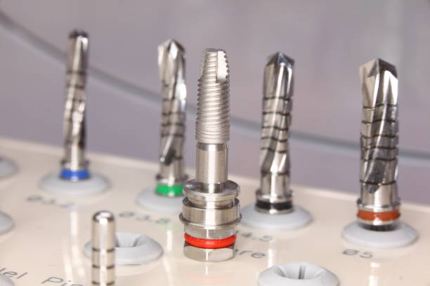 istock Drills and other orthopedic dentist tools. 1176655167