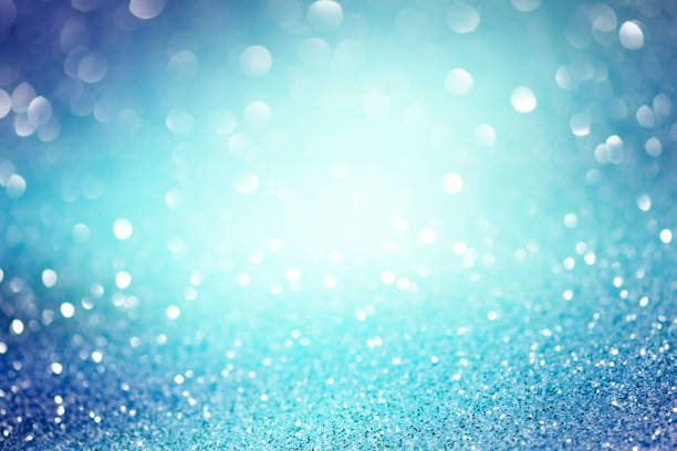 istock blue color abstract glitter texture background for holidays 1176660424