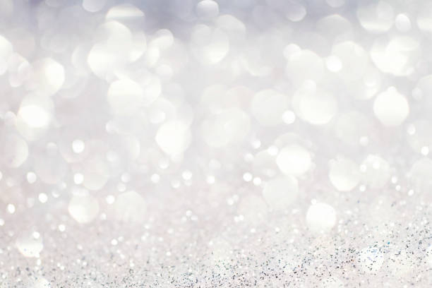 istock Silver color abstract glitter texture background for holidays 1176660501