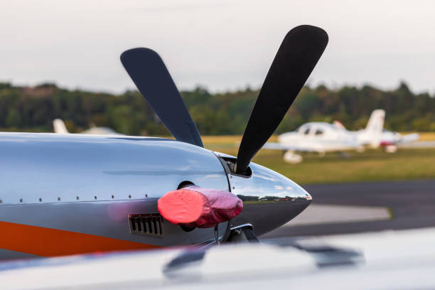 istock Sport airplane closeup 1176674684