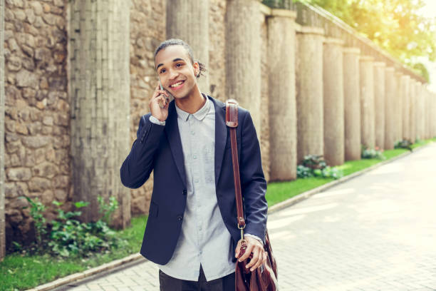 istock Young business man african descent outdoors style concept 1176676211