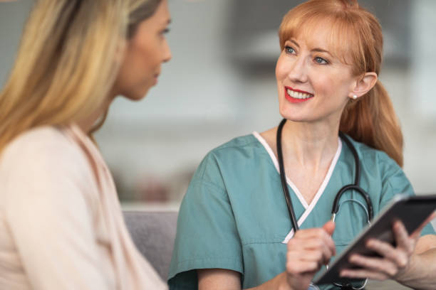 istock Female doctor consults patient 1176678186