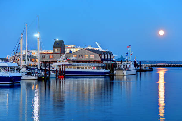 istock Full moon over Provincetown Harbor 1176680141