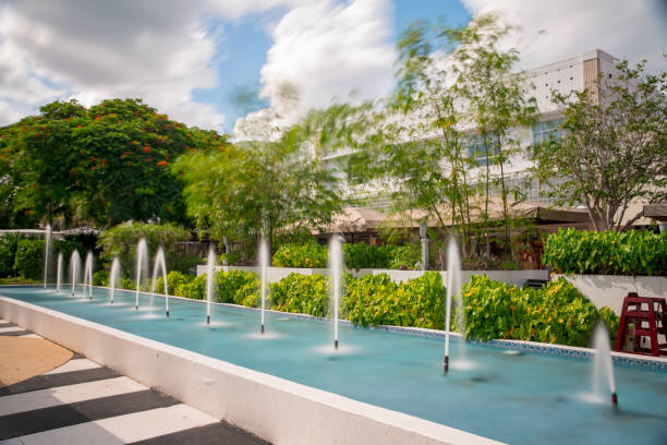 Fountains on Lincoln road Miami Beach FL
