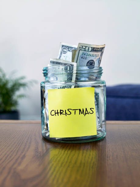 istock Saving money for Christmas 1176686114