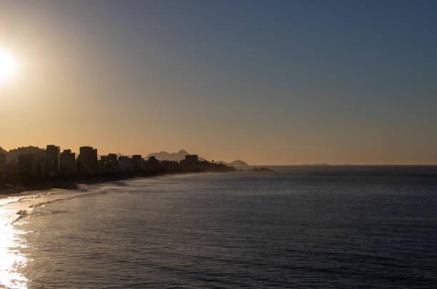 istock Sunrise and Ipanema beach view 1176687074