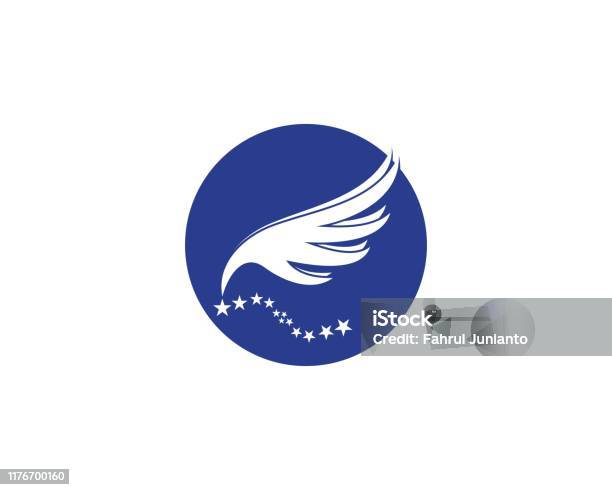 Bird Sign Vector Vector Vector Sign Abstract Bird In Flight Stock Illustration ...