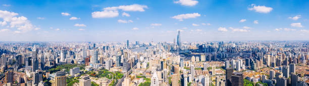 istock Aerial view of Shanghai skyline. 1176700864