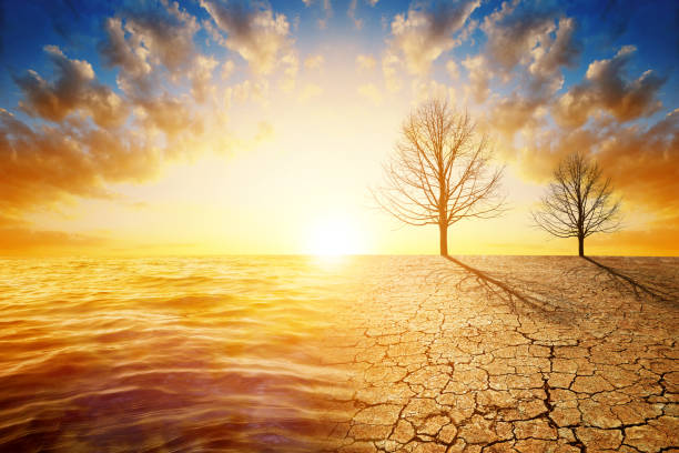 istock Concept of change climate or global warming. 1176701857