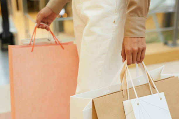 istock Woman doing shopping 1176710269