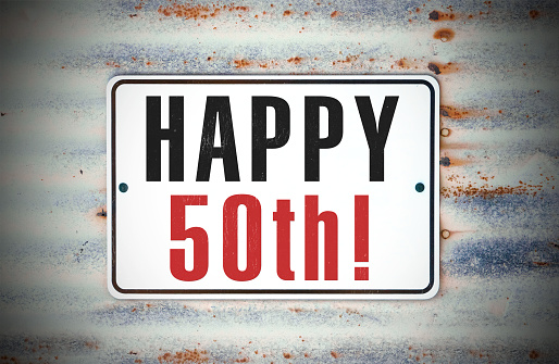 50th Birthday Sign