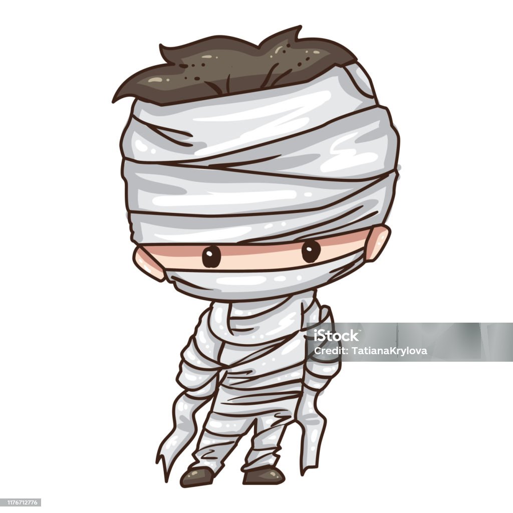 Vector Minh Họa Nhân Vật Chibi Dễ Thương Bị Cô Lập Trên Nền Trắng ...
