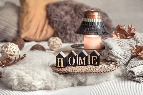 istock Still life home decor in a cozy home. 1176713833