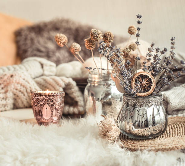 istock Autumn still Life home decor in a cozy house. 1176713838