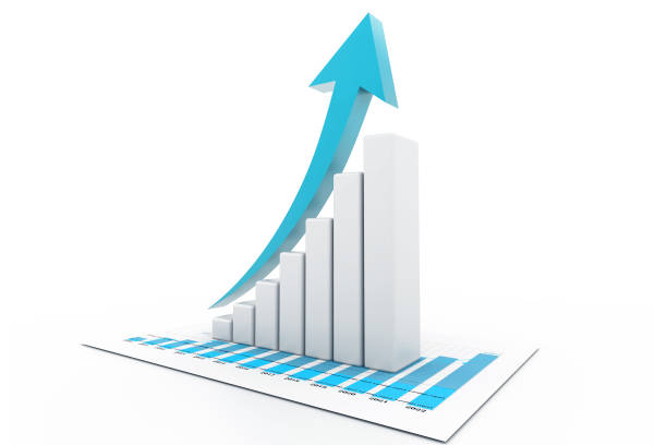 istock Economical stock market graph 1176721070