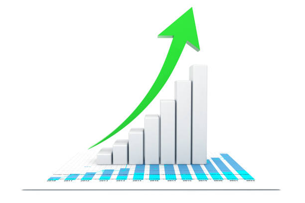 istock Economical stock market graph 1176721095