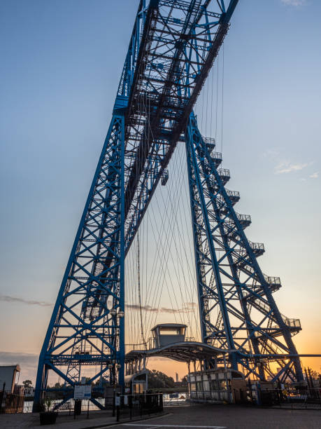 istock The gondala at the Middlesbrough Transporter Bridge 1176724149