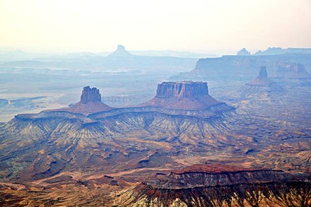 istock Rock Formations On Landscape Against Sky 1176726637