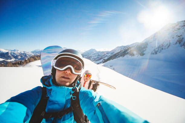 istock Skiing and snowboarding in Austria 1176739396