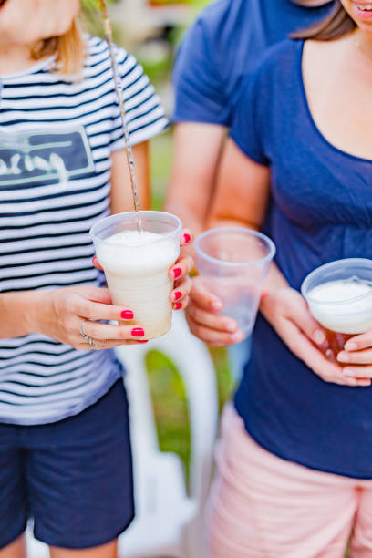 istock Friends enjoying drinking beer in the backyard. 1176740858