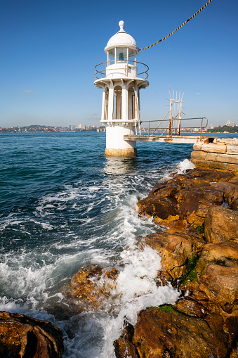 Cremorne Point Lighthouse in Sydney Harbour