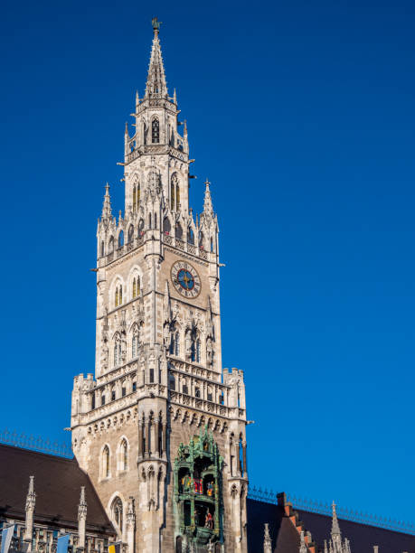 istock Town Hall tower in Munich Bavaria Germany 1176742375