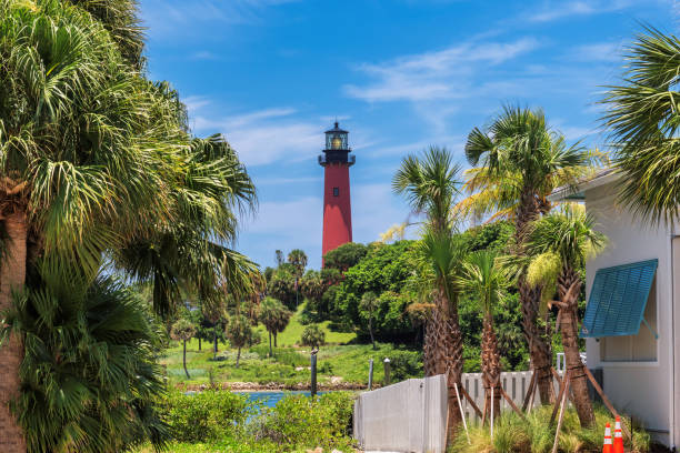 istock Jupiter lighthouse in West Palm Beach, Florida 1176746447