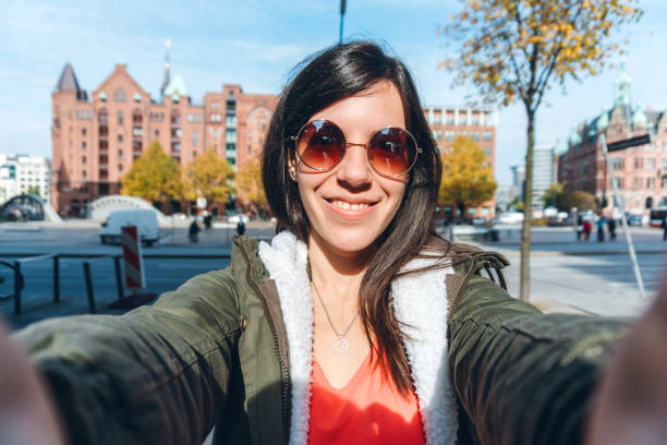 istock Selfie in Hamburg 1176747965