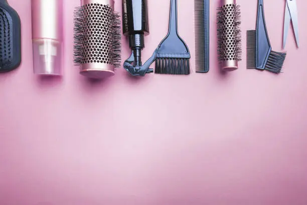 Photo of Various hair dresser tools